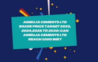 AMBUJA CEMENTS SHARE PRICE TARGET